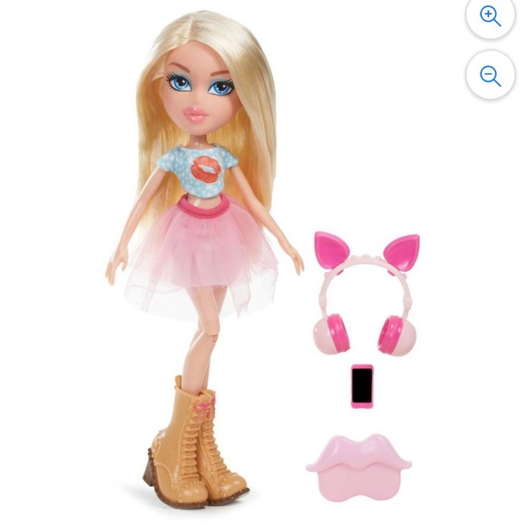 NEW Remix Cloe Bratz Doll Music Fashion MGA 2015 Pig Ear Headphones - Picture 12 of 13